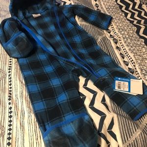 Columbia baby one piece jacket